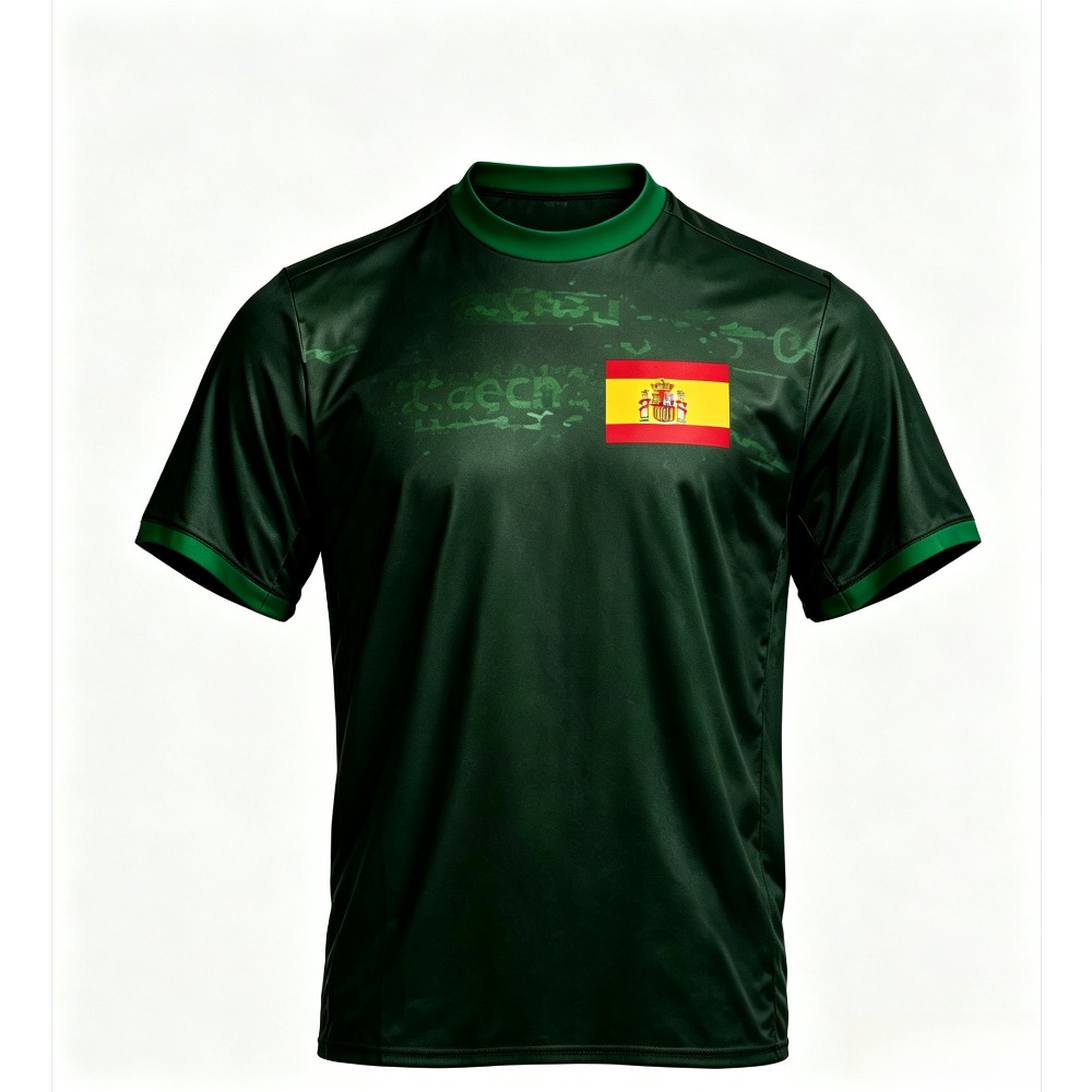 Outdoor Sport Outfit - Men Dark Green Abstract Graffiti Print