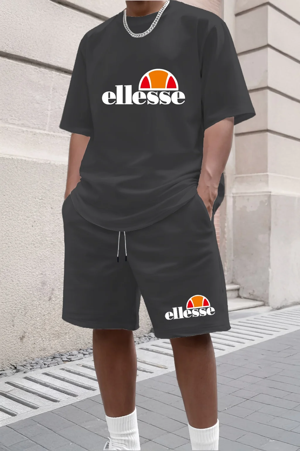 Outdoor Sport Outfit - 2026 Summer New Men Casual Crew