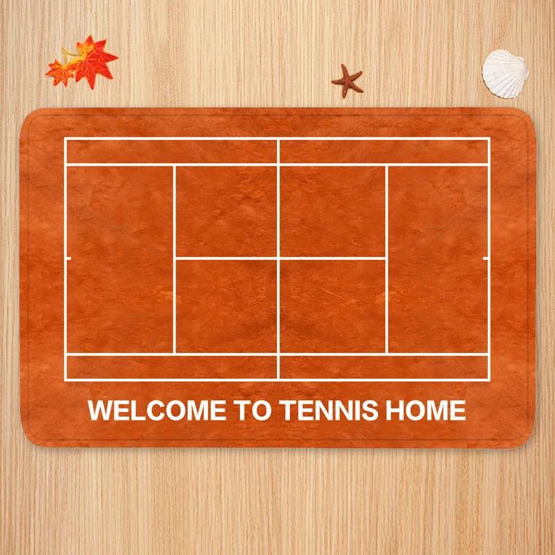 Sports Theme Carpet Mat Tennis - Outdoor Sport Flooring review and price