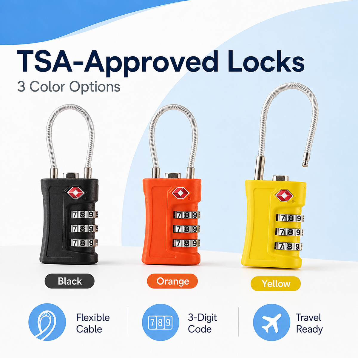 TSA Approved Luggage Lock 3 Di - Outdoor Sport Backpack review and price