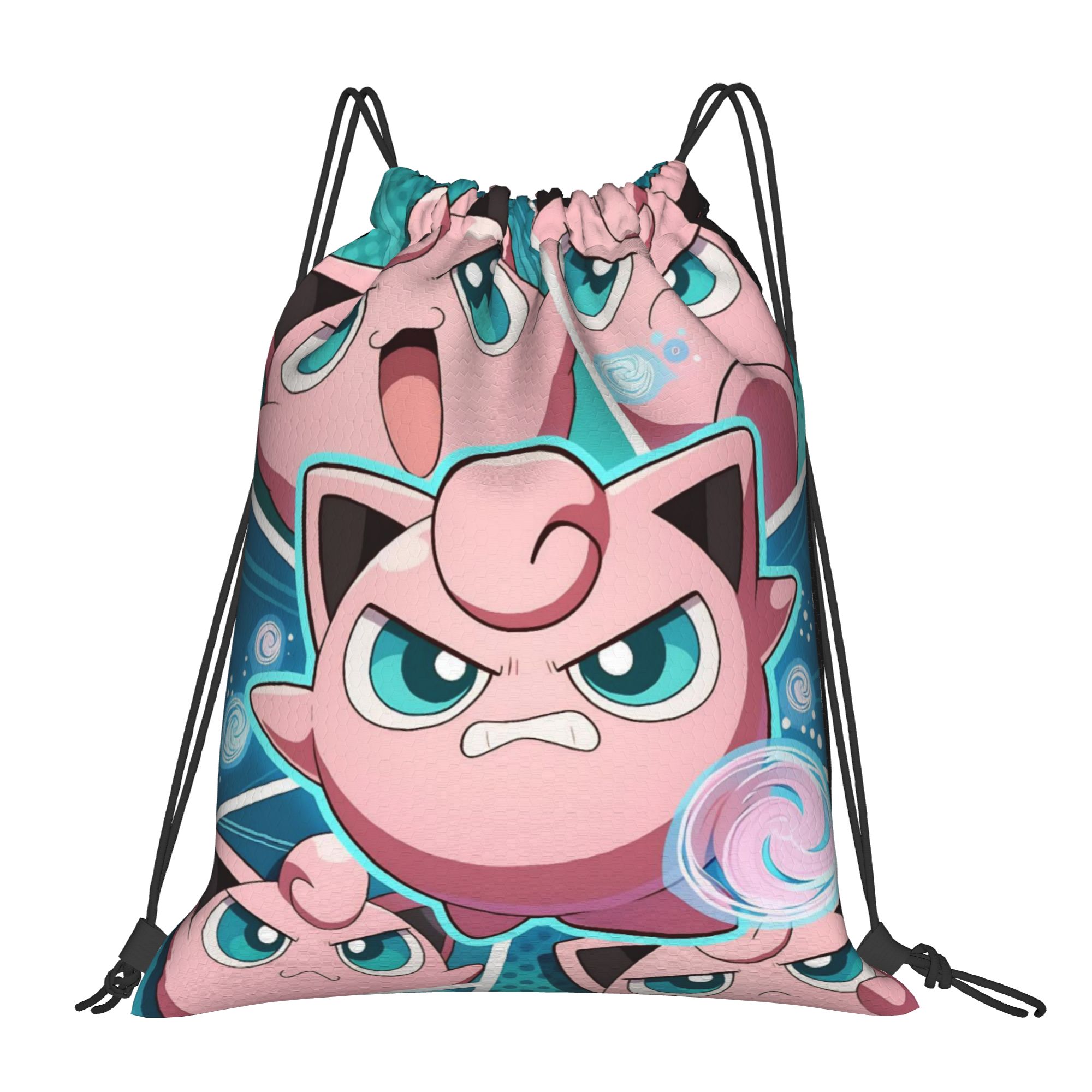 Jigglypuffs Pink Kawaii Drawst - Outdoor Sport Backpack review and price