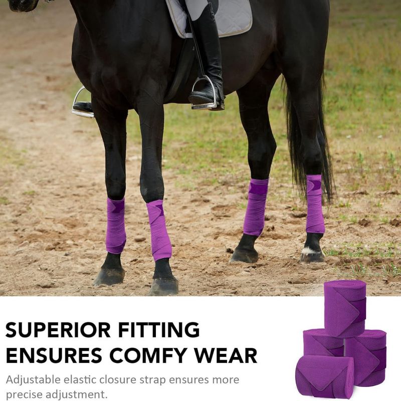 Horse Polo Leg Wraps Soft Flee - Polo Wraps Fleece review and price