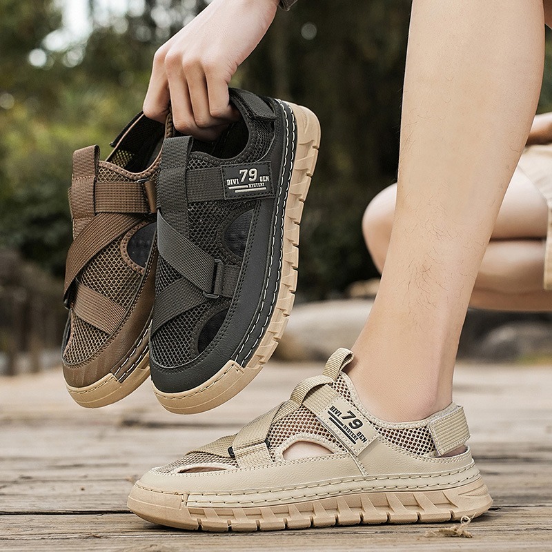 Mens Sandals Summer Mesh Breat - Outdoor Sport Outfit review and price