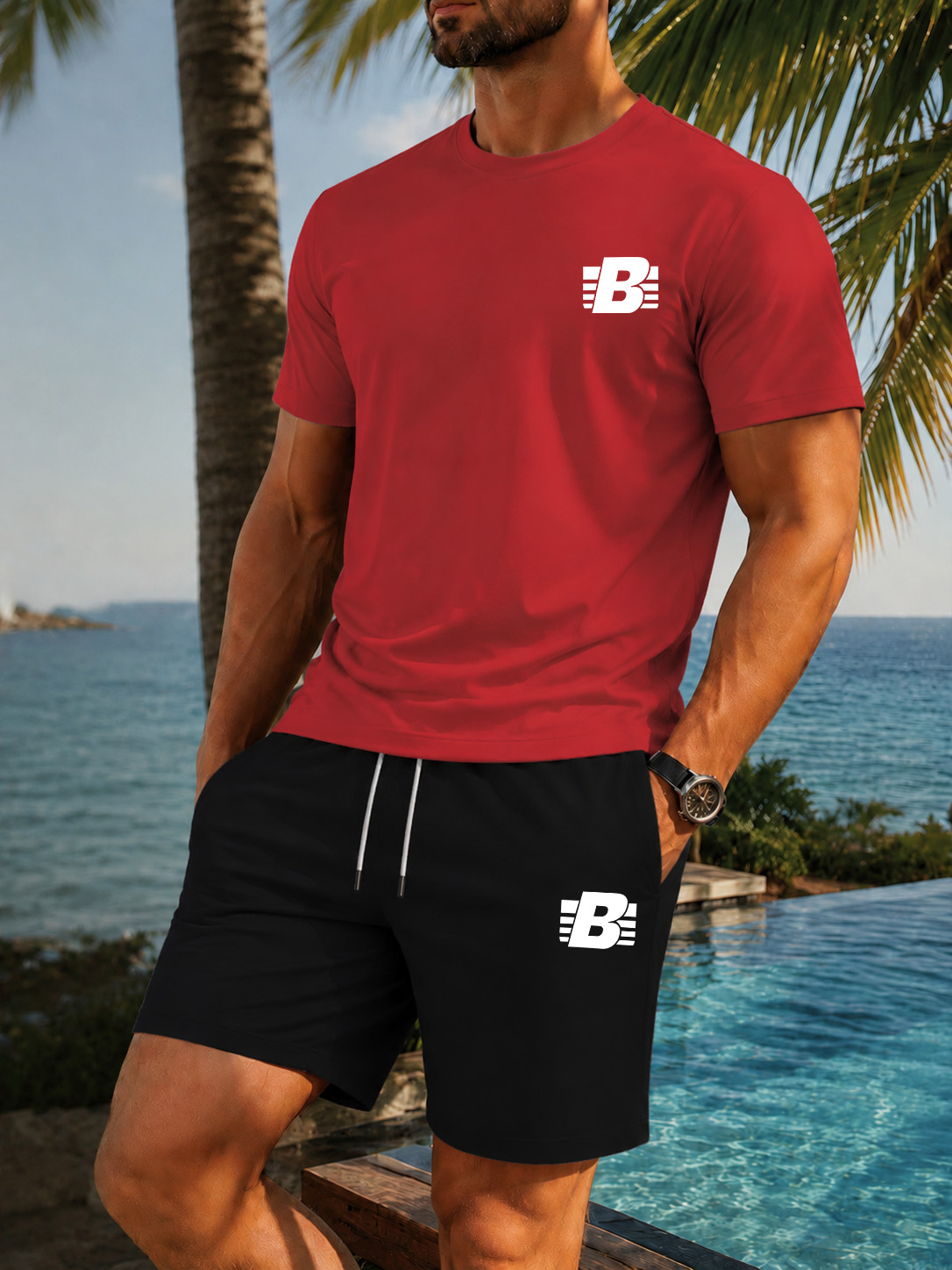 Men's 2-Piece Tracksuit Casual - Outdoor Sports Leisure review and price