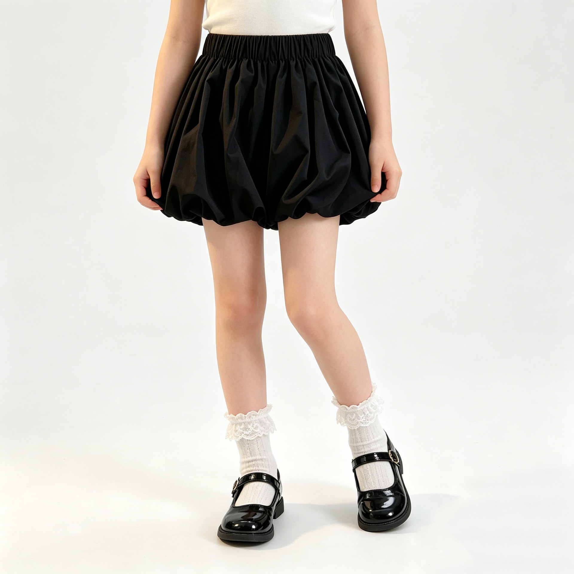 School Girls Bubble Skirt Bloo - Outdoor Sport Outfit review and price