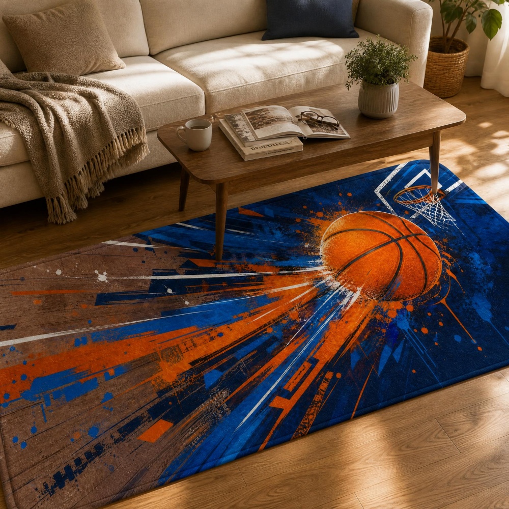 Graffiti Splash Basketball Fla - Outdoor Sport Flooring review and price