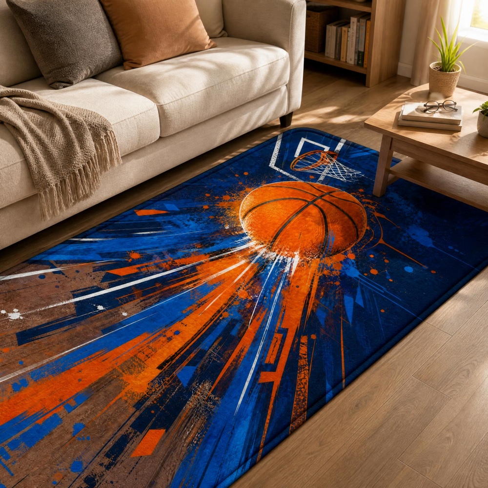 Graffiti Splash Basketball Fla - Outdoor Sport Flooring review and price