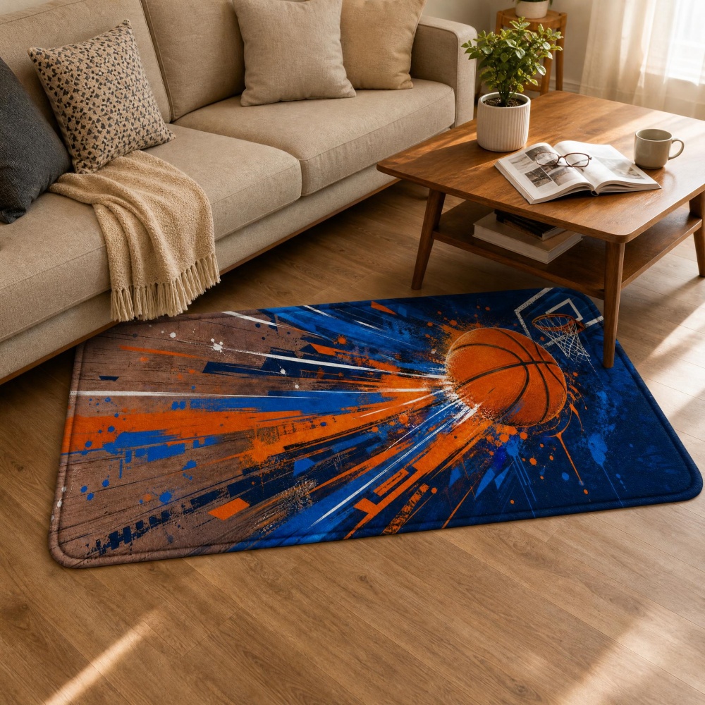 Graffiti Splash Basketball Fla - Outdoor Sport Flooring review and price
